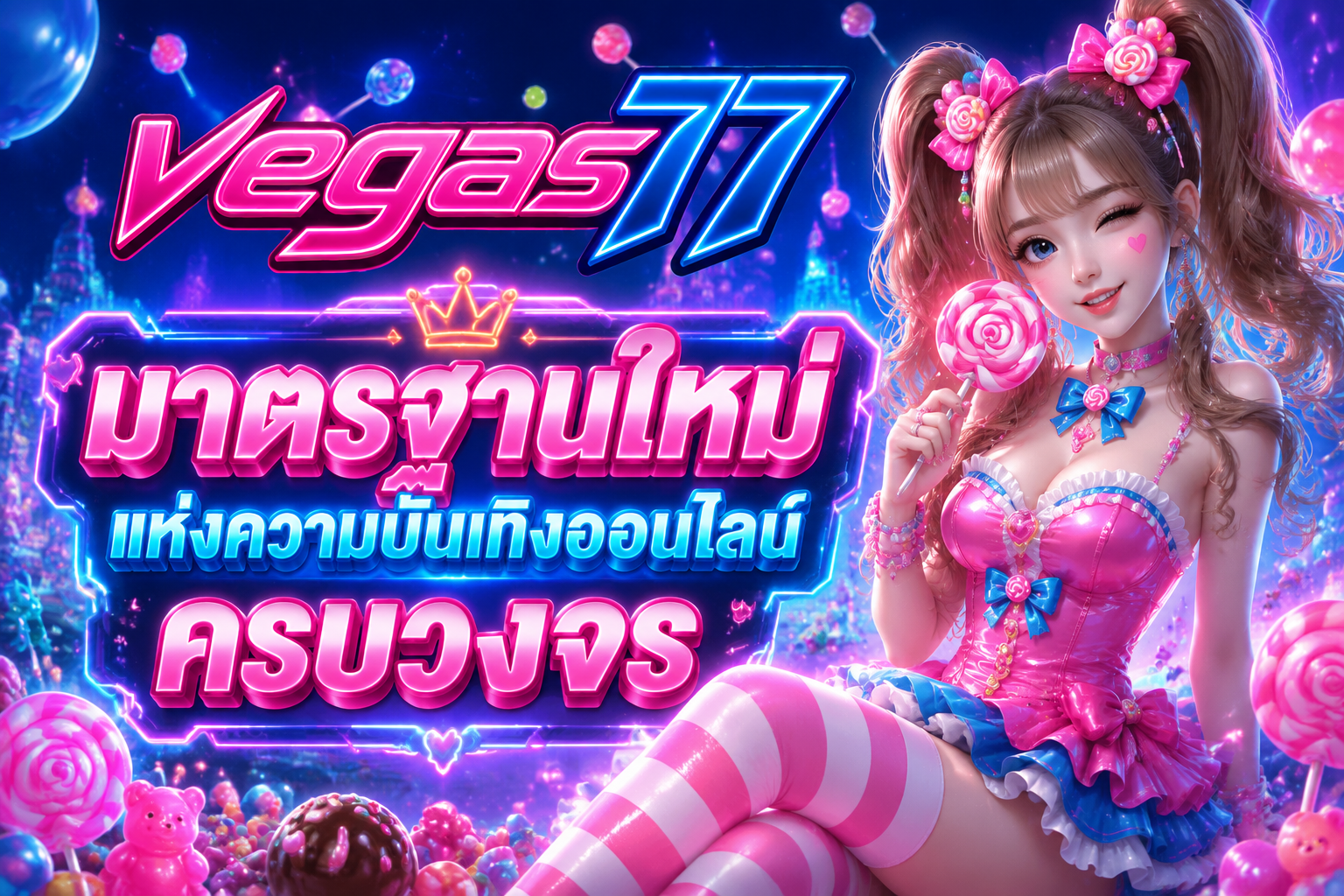 VEGAS77 เว็บไซต์สล็อตครบจบในเว็บเดียว มาตรฐานใหม่แห่งความบันเทิงออนไลน์